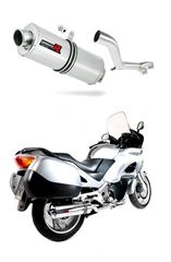 Εξάτμιση Τελικό Dominator Oval S.Steel Honda NTV 650 DEAUVILLE Με Σιγαστήρα