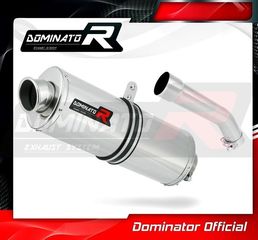 Εξάτμιση Τελικό Dominator Oval S.Steel Kawasaki ZX10R 2004-2005 Με Σιγαστήρα