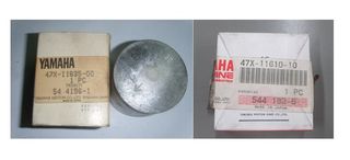RD-500LC(1985),RZ-500(1984-1985) YAMAHA ΠΙΣΤΟΝΙ ΓΝΗΣΙΟ 1o ΡΕΚΤΙΦΙΕ (0.25 )  ,ΚΟΜΠΛΕ  ME TA ΕΛΑΤΗΡΙΑ(56,65mm)
