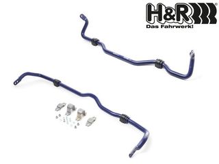 Αντιστρεπτικές μπάρες H&R; Audi A3 (8V) & S3 , TT (8S), Q2 (GA) Quattro - Seat Leon (5F) 4WD - Skoda Octavia (5E) 4WD - VW Golf 7 R - 27mm / 25mm - 2 Τεμ. - (33851-8)