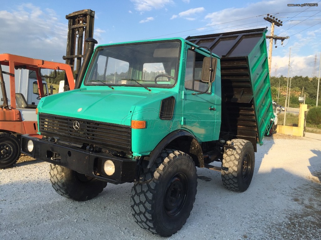 Ανατροπή Unimog 1990 424 U1000 