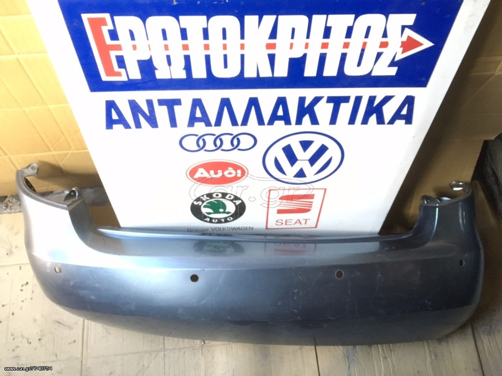 ΠΡΟΦΥΛΑΚΤΗΡΑΣ 5J6807421 ΠΙΣΩ SKODA FABIA 2008 ΓΚΡΙ