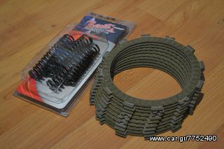 Z-1000/Z-750 KAWASAKI CLUTCH KIT ΔΙΣΚΑΚΙΑ ΤΡΙΒΗΣ ΚΑΙ ΕΛΑΤΗΡΙΑ ΕΝΙΣΧΥΜΕΝΑ BARNETT USA