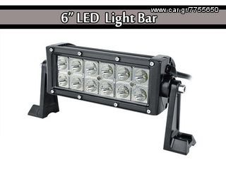 Μπάρα Led αυτοκινήτων φορτηγών 12 led 36W 2600 lumen αδιάβροχη προσφορά