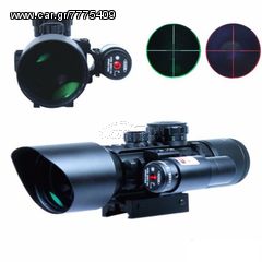 ΠΡΟΣΦΟΡΑ ΔΙΟΠΤΡΑ ACURATE M9 3 - 10 x42 με LASER και φωτιζομενο σταυρονημα RED- GREEN -thumb-1