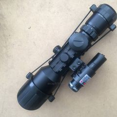 ΠΡΟΣΦΟΡΑ ΔΙΟΠΤΡΑ ACURATE M9 3 - 10 x42 με LASER και φωτιζομενο σταυρονημα RED- GREEN -thumb-3