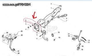 ΓΝΗΣΙΑ ΚΑΙΝΟΥΡΓΙΑ ΦΛΑΝΤΖΑ ΣΕΒΡΟ FIAT UNO / FIORINO / DUNA-thumb-1