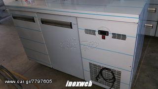 INOXWEB 2025-Ψυγειο παγκος με διασταση 135χ70χ87