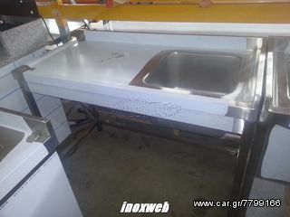 INOXWEB 2025-Λαντζα ανοιχτη 110χ70χ87 με 1 γ 50χ50 