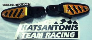 Μαρσπιε πισω μαυρα-χρυσα  Yamaha Crypton x 135 ...by katsantonis team racing 