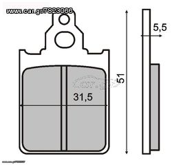 ΤΑΚΑΚΙΑ ΣΕΤ PIAGGIO SKIPPER, VESPA PX 125/150/200cc.ΓΝΗΣΙΑ GR-498414