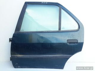 Πόρτα PEUGEOT 306 Ηatchback / 5dr 1997 - 1999 ( N5 ) 1.1  ( HDZ (TU1M)  ) (60 hp ) Βενζίνη #XC6134
