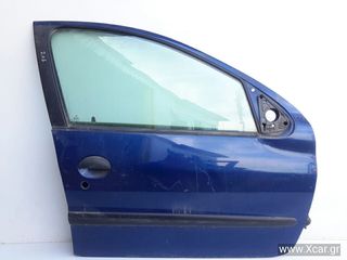Πόρτα PEUGEOT 206 Ηatchback / 5dr 1998 - 2002 1.1  ( HFY (TU1JP)  ) (54 hp ) Βενζίνη #XC6146