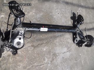 FORD FIESTA 08-16 ΠΙΣΩ ΑΞΟΝΑΣ ΜΕ ΤΑΜΠΟΥΡΑ