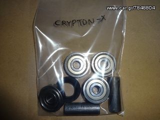 CRYPTON-X Ρουλεμάν Τροχού Μπρος Με Τσιμουχες Και Αποστάτες Γνήσια 