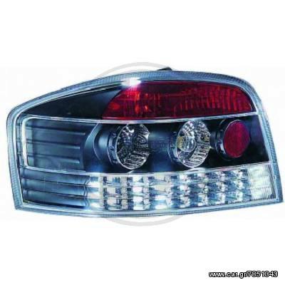 Audi A3 8P Πισω φαναρια LED CHROME (ΧΡΩΜΙΟ)