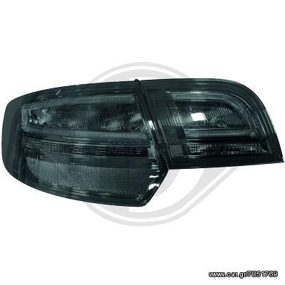 Audi A3 8P 03-08 TAIL LIGHTS SMOKE LED / ΟΠΙΣΘΙΑ ΦΑΝΑΡΙΑ 