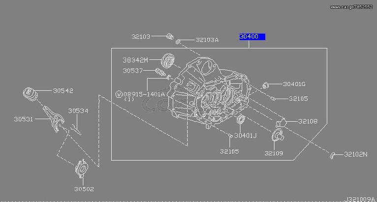 ΚΑΒΟΥΚΙ ΣΑΣΜΑΝ ALMERA N16 2002- QG15 ΓΝΗΣΙΟ ΚΑΙΝΟΥΡΙΟ