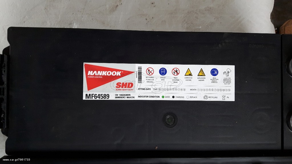ΜΠΑΤΑΡΙΑ HANKOOK 145AH