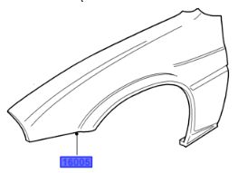 ΦΤΕΡΟ ΕΜΠΡΟΣ ΔΕΞΙΑ FORD KA 1996-2008