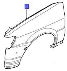 ΦΤΕΡΟ ΕΜΠΡΟΣ ΔΕΞΙ FORD FIESTA XR2i 1989-1996