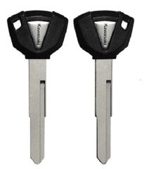 Κλειδιά Kawasaki με υποδοχή για chip immobilazer