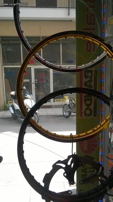 RIDE IT στεφάνια ασημι(2τεμάχια)