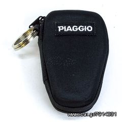 Σκληρή Θήκη Κλειδιών, USB, Χρημάτων με Διπλό Κρίκο και Λογότυπο PIAGGIO
