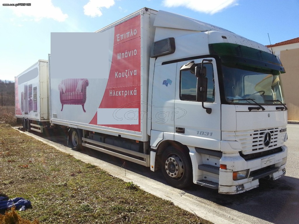 Κόφα Mercedes-Benz 2001 ACTROS 1831 JUMBO ΣΥΡΟΜΕΝΟ