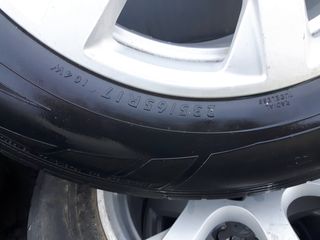  AUDI ΓΝΗΣΙΕΣ ΖΑΝΤΕΣ ΑΛΟΥΜΙΝΙΟΥ Q5 Q3 Q7 17'' ΜΕ ΛΑΣΤΙΧΑ DUNLOP-thumb-2