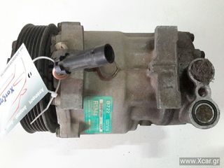 Συμπιεστής A/C (Κομπρέσορας) FIAT BRAVA Hatchback / 5dr 1995 - 2003 ( 182 ) 1.8 GT 16V (182.BC)  ( 182 A2.000  ) (113 hp ) Βενζίνη #SD7V16