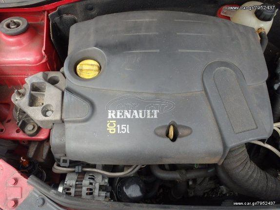   Renault Megane -Renault Scenic- 1500cc K, K9K 724-718   ΜΗΧΑΝΗ  ΕΙΣΑΓΩΓΗΣ ΜΑΣ 