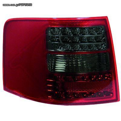 AUDI A6 LED ΦΑΝΑΡΙΑ ΠΙΣΩ BLACK-RED(ΜΑΥΡΟ-ΚΟΚΚΙΝΟ)