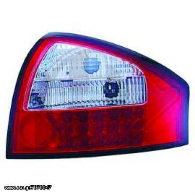 AUDI A6 LED ΦΑΝΑΡΙΑ ΠΙΣΩ WHITE-RED(ΛΕΥΚΟ-ΚΟΚΚΙΝΟ)