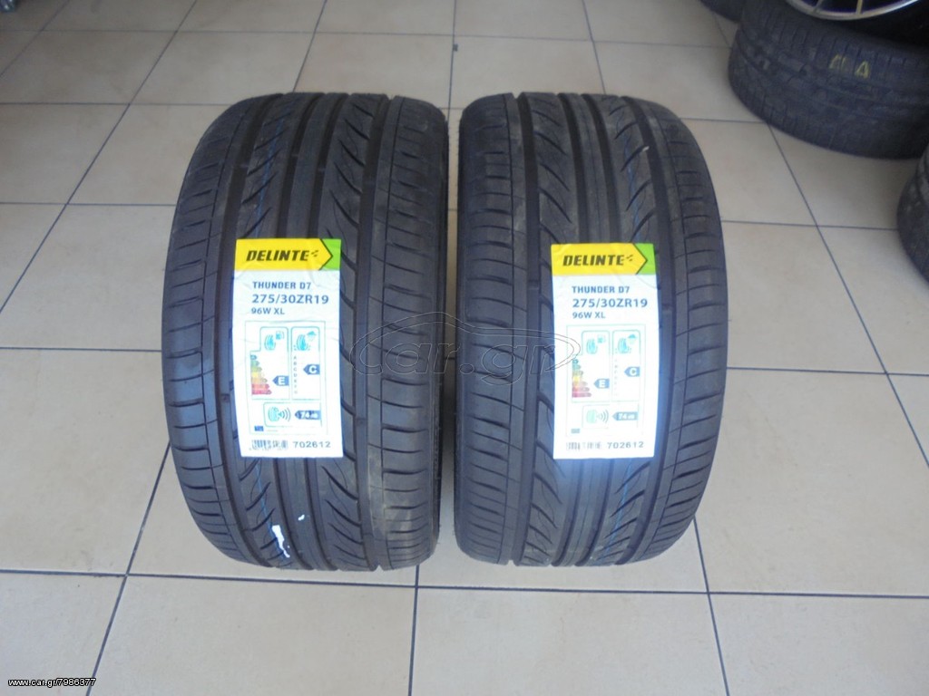275/30/19 DELINTE THUNDER D7 