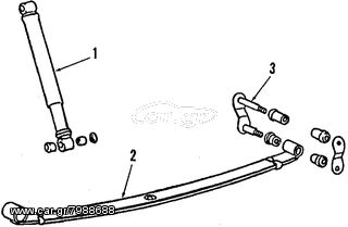 MITSUBISHI/L400/4X4/ΜΠΡΑΚΕΤΟ ΣΟΥΣΤΑΣ ΠΙΣΩ               