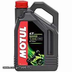 Motul 5000 10W-40 4T Synthetic Based 4L 