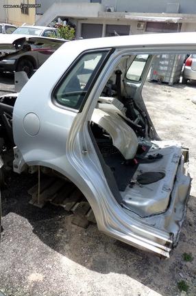 VW Polo 2002-2009 τροπέτο πίσω, τζαμόπορτα, ποδιά, φτερούγες, φανάρια πίσω