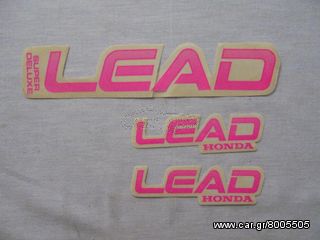 ΑΥΤΟΚΟΛΛΗΤΑ ΣΕΤ (3 ΤΕΜΑΧΙΑ) HONDA LEAD