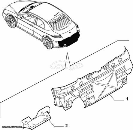 ΠΙΣΩ ΜΕΤΑΛΙΚΗ ΛΑΜΑΡΙΝΑ ΓΝΗΣΙΑ ΚΑΙΝΟΥΡΓΙΑ ALFA ROMEO - GT (2003-2010)