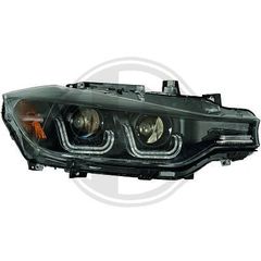 BMW SERIES 3 F30/31  ΦΑΝΑΡΙΑ ΕΜΠΡΟΣ XENON   BLACK / MAYPA