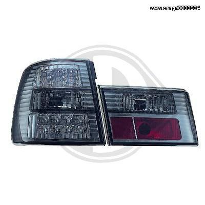 BMW SERIES 5 (E34) ΦΑΝΑΡΙΑ ΠΙΣΩ LED ΓΚΡΙ-ΚΟΚΚΙΝΟ