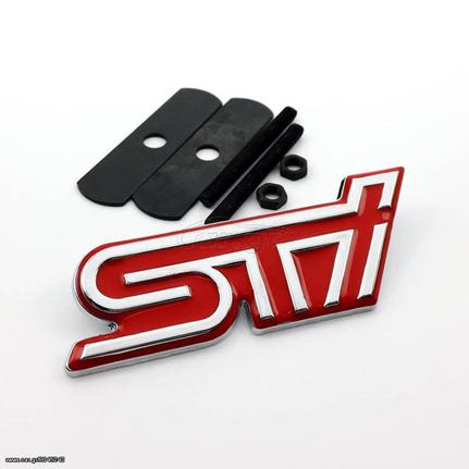 STI ORIGINAL LOGO ΓΙΑ ΟΛΑ ΤΑ SUBARU ΒΙΔΩΤΟ ΓΙΑ ΜΑΣΚΑ !!