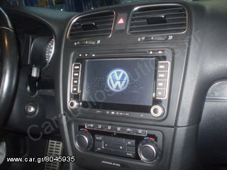 VW Group-Dynavin N6-VW  ΕΙΔΙΚΕΣ ΕΡΓΟΣΤΑΣΙΑΚΟΥ ΤΥΠΟΥ ΟΘΟΝΕΣ ΑΦΗΣ GPS Mpeg4 TV-ΤΟΠΟΘΕΤΗΣΗ σε Golf 6 Cabrio TDI 2012 -www.Caraudiosolutions.gr