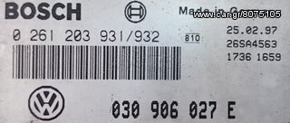 ΕΓΚΕΦΑΛΟΣ VW POLO 1.0cc - MOTOR AER - 0261203931/0261203932 (BOSCH MP 9.0) #ΔΕΙΤΕ ΜΕΓΑΛΕΣ ΦΩΤΟΓΡΑΦΙΕΣ#