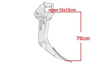ΣΤΑΒΑΡΙ ΡΙΠΕΡ ΚΟΜΠΛΕ 70cm MAHER M9-thumb-2