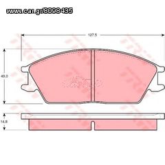 ΤΑΚΑΚΙΑ ΕΜΠΡΟΣ ΣΕΤ HYUNDAI ACCENT / EXCEL 
