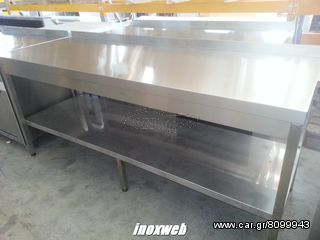 INOXWEB 2027-Τραπεζι εργασιας 200χ70χ87