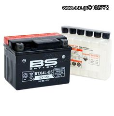 Μπαταρία BS BATTERY κλειστού τύπου YTX4L-BS