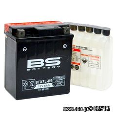 Μπαταρία BS BATTERY κλειστού τύπου YTX7L-BS